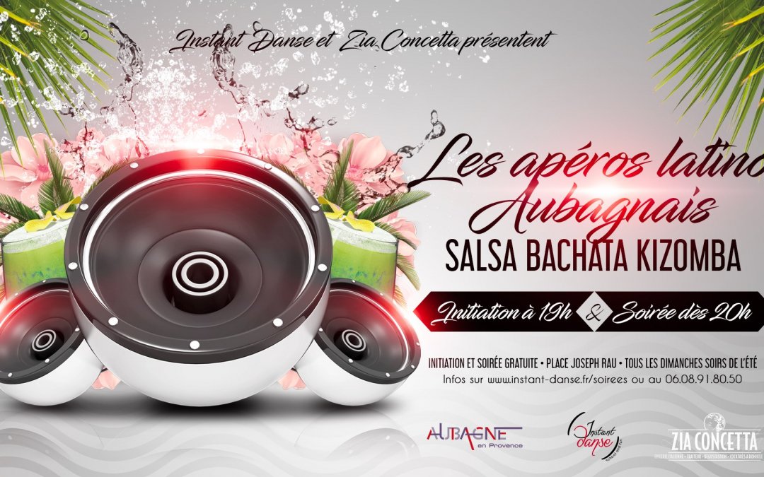 Les Apéros Latinos Aubagnais – 14 Juillet 2019