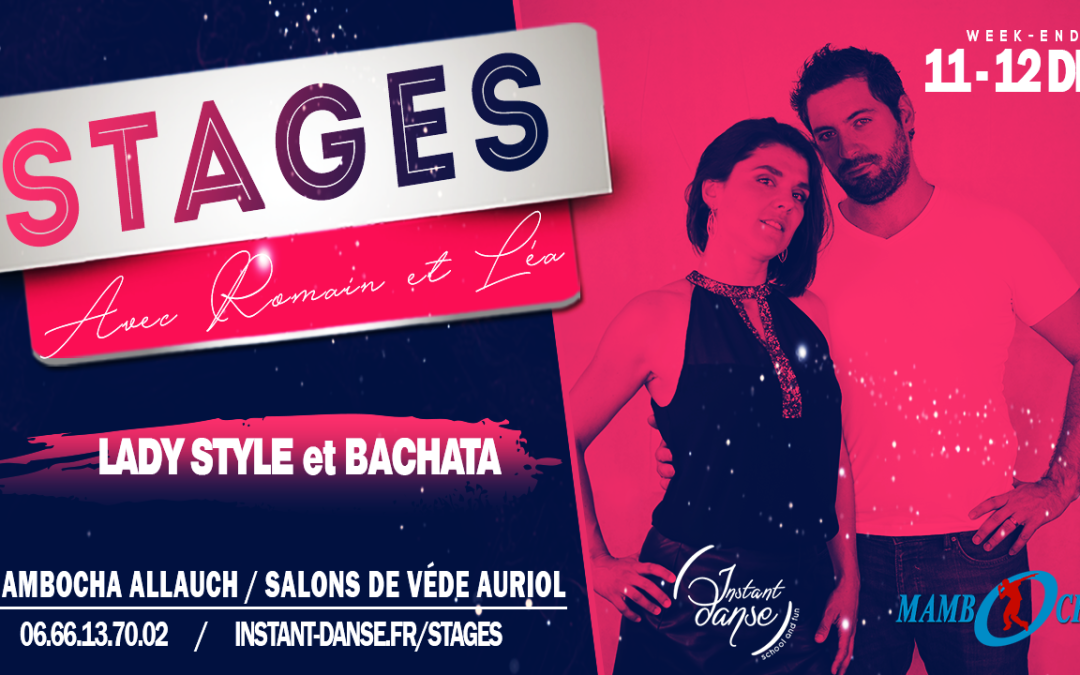 Stage de Bachata avec Romain et Léa