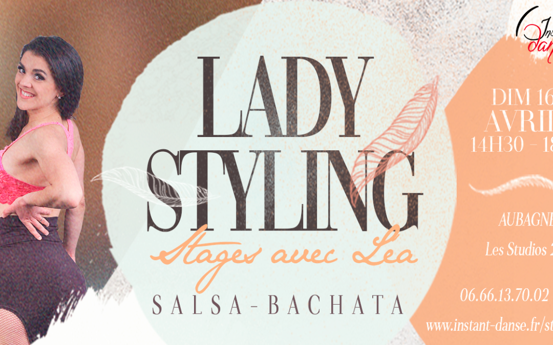 Stages de Lady Styling Salsa et Bachata avec Léa