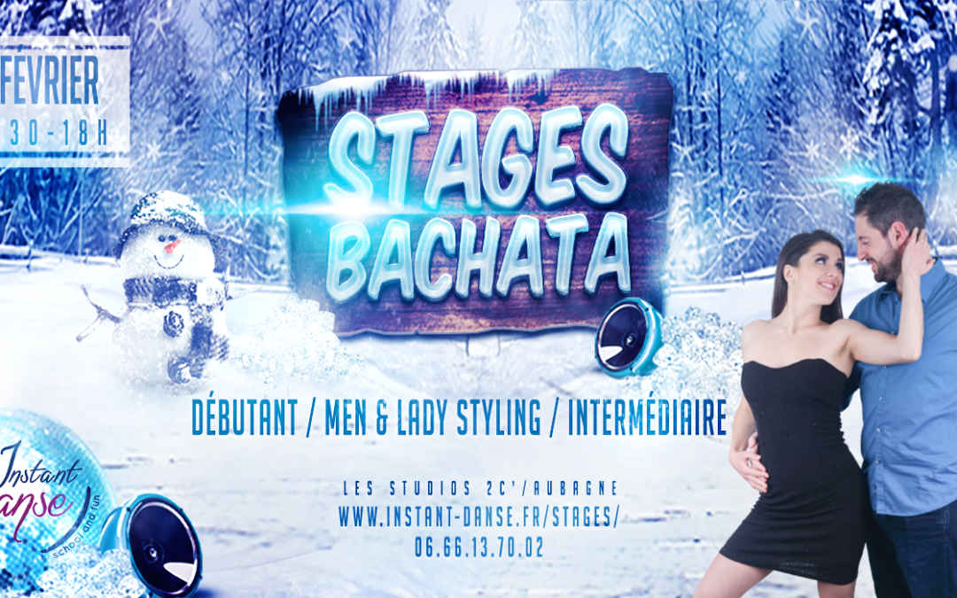 Stages de Bachata avec Romain et Léa : Débutant – Men & Lady Styling – Intermédiaire