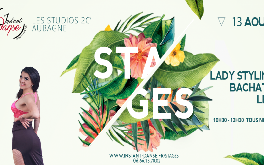 Stages d&rsquo;été : Lady Styling Bachata avec Léa