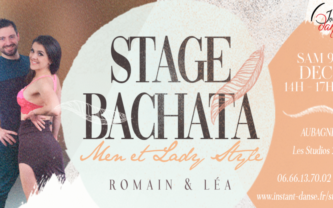 Stage de Men et Lady Styling Bachata avec Romain et Léa