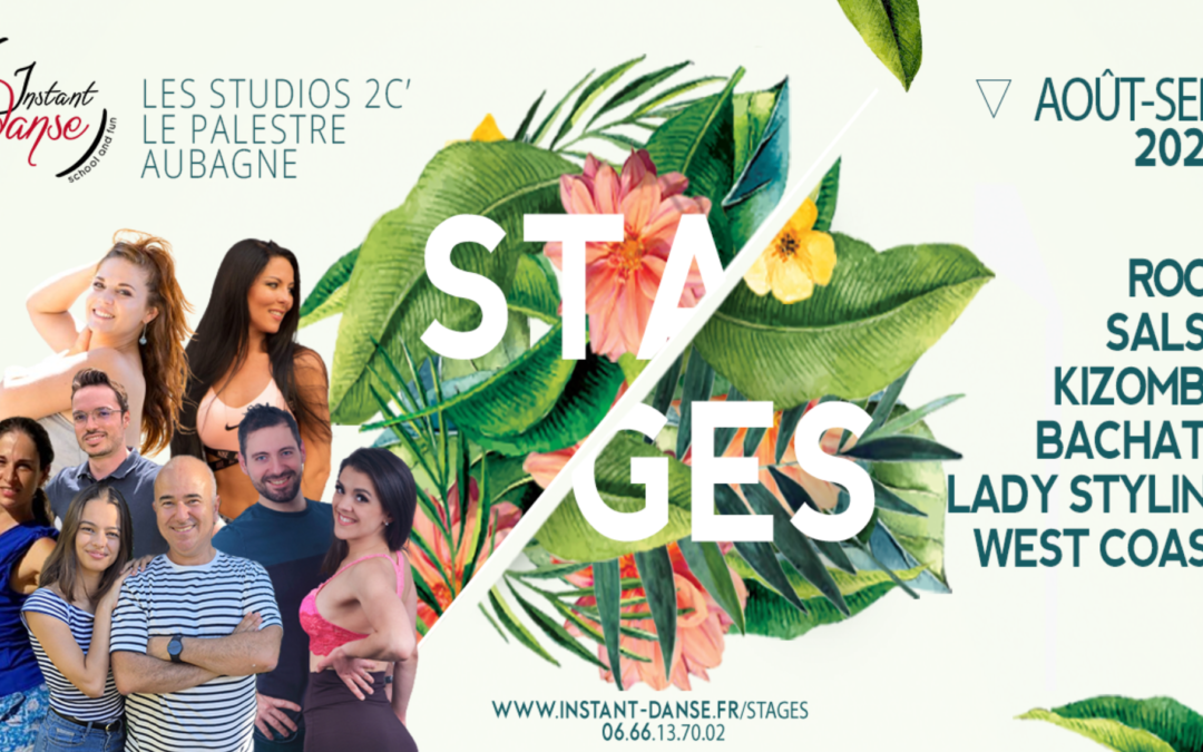 Stages d&rsquo;été 2024
