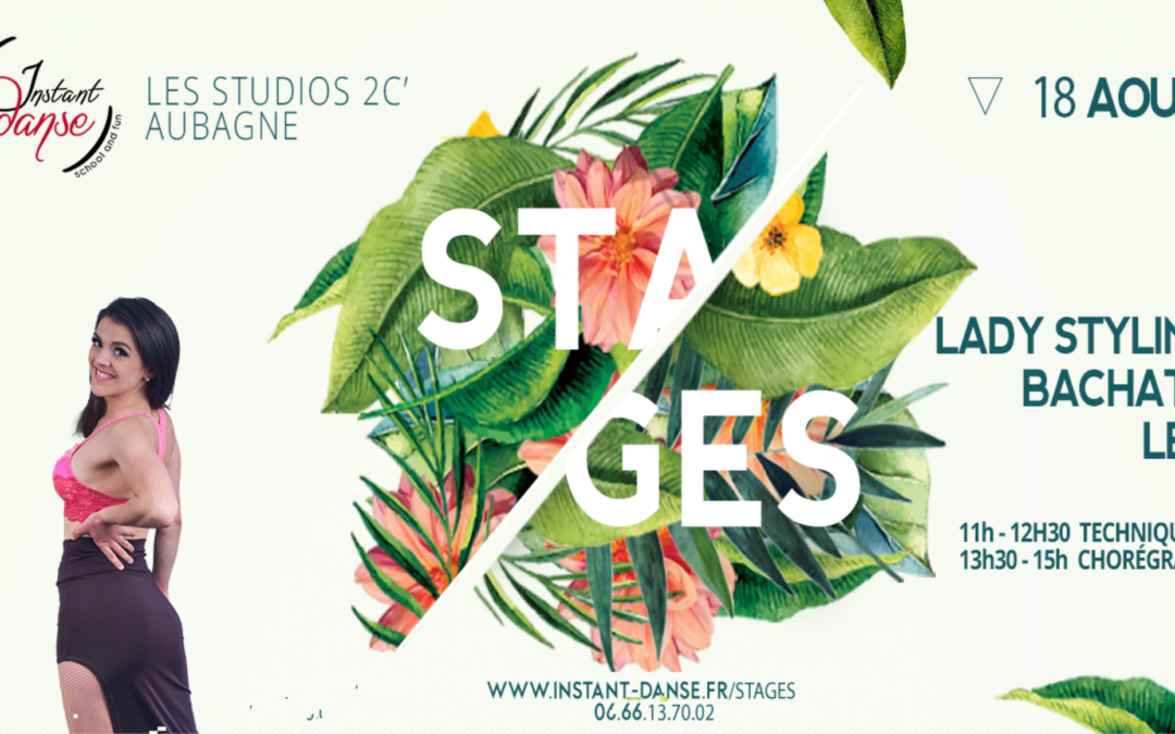 Stages d&rsquo;été : Lady Styling Bachata avec Léa