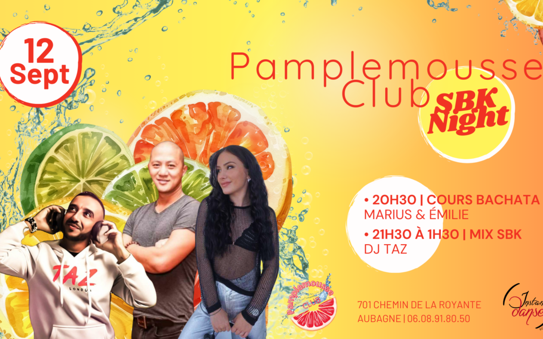 Pamplemousse Club : SBK Night – Samedi 12 Octobre