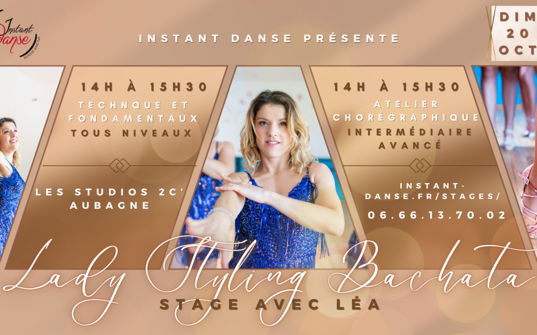 Stage de Lady Styling Bachata avec Léa : Dimanche 20 Octobre
