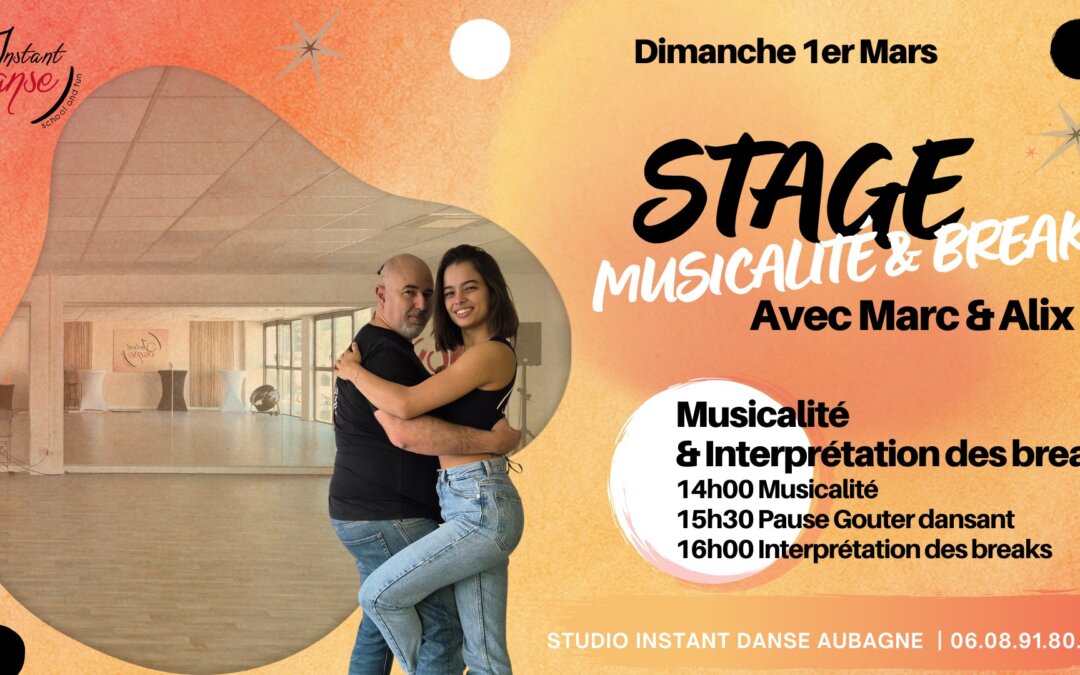 Stage de Kizomba : Musicalité et Interprétation des Breaks