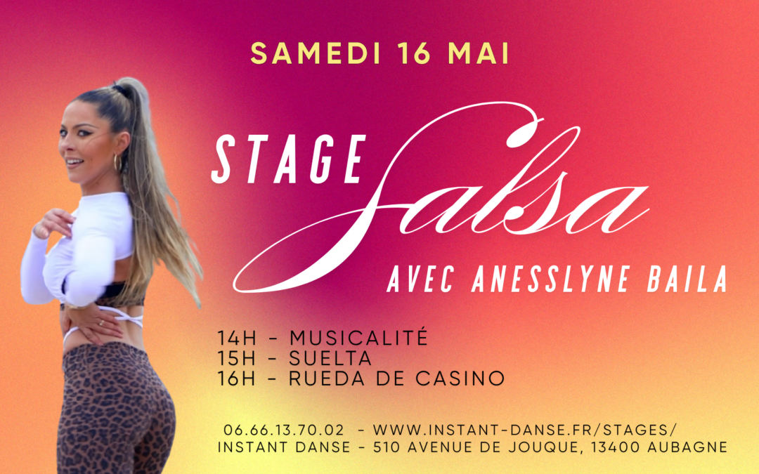 Stage de Salsa avec Anesslyne Baila